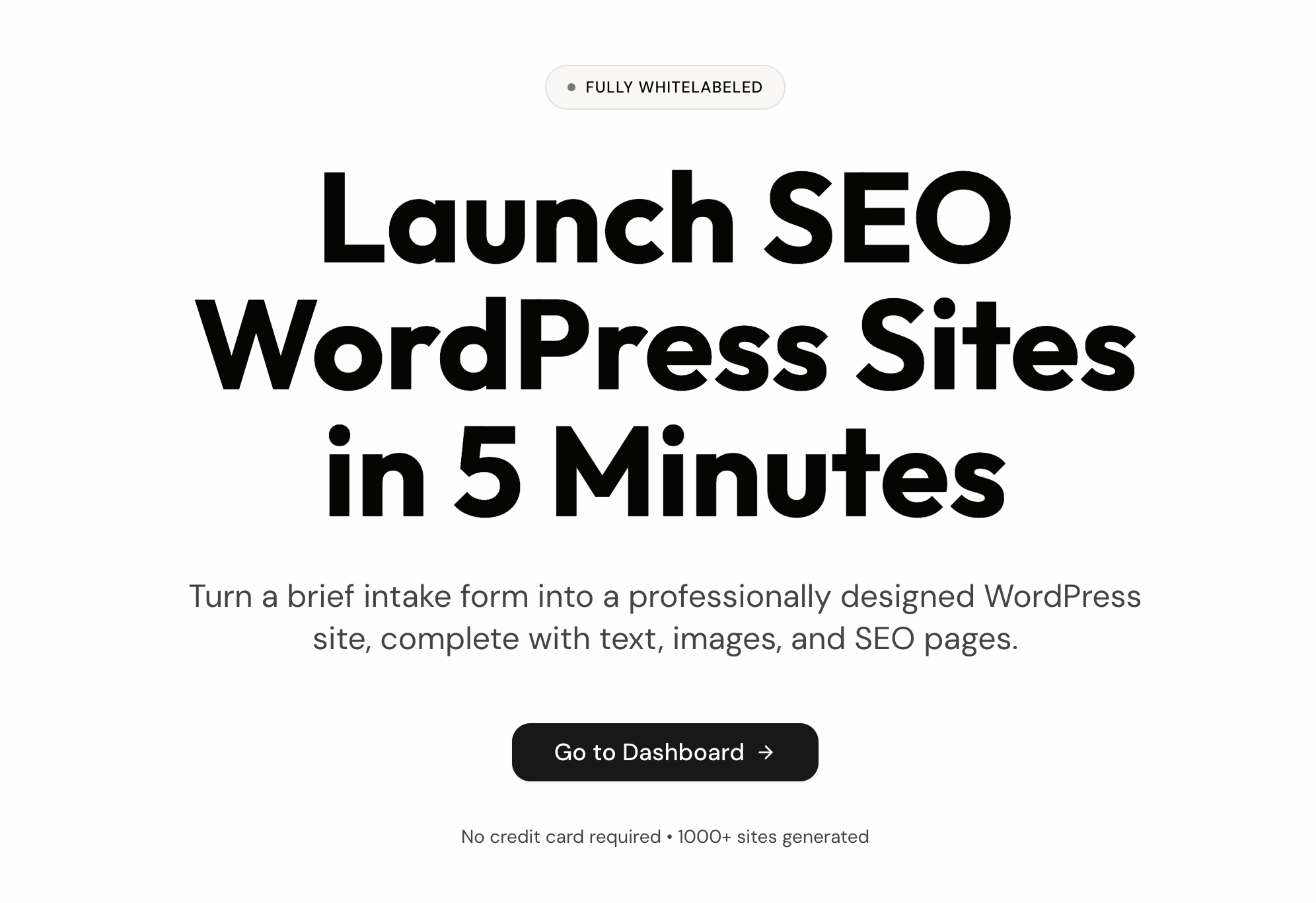 1ClickWebsite screenshot 1